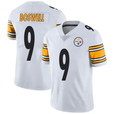 Men's Limited Chris Boswell Pittsburgh Steelers White Vapor Untouchable Jersey