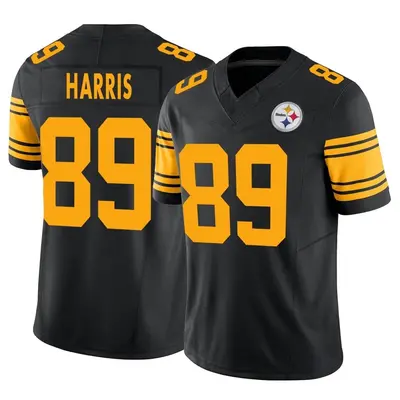 Men's Limited Keilahn Harris Pittsburgh Steelers Black 2nd Alternate Vapor F.U.S.E. Jersey