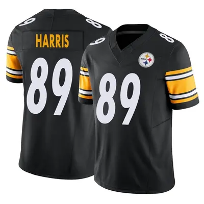 Men's Limited Keilahn Harris Pittsburgh Steelers Black Vapor F.U.S.E. Jersey