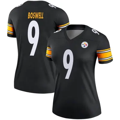 Women's Legend Chris Boswell Pittsburgh Steelers Black Jersey