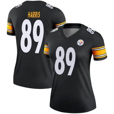 Women's Legend Keilahn Harris Pittsburgh Steelers Black Jersey