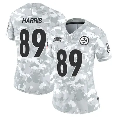 Women's Limited Keilahn Harris Pittsburgh Steelers Arctic Camo 2024 Salute to Service Jersey