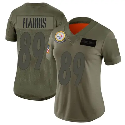 Women's Limited Keilahn Harris Pittsburgh Steelers Camo 2019 Salute to Service Jersey