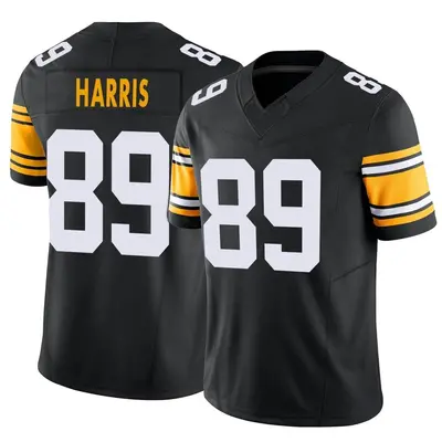 Youth Limited Keilahn Harris Pittsburgh Steelers Black Alternate Vapor F.U.S.E. Jersey